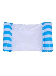 Inflatable Floating Lounger, Foldable Backrest Chair, Water Toy, Leisure & Entertainment, Swim Training Auxiliary, Water Recreation