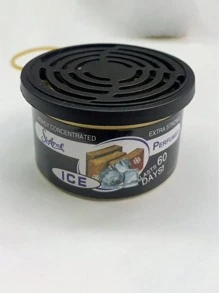 Premium Scented Car Air Fresheners In Wood Jars, Long-Lasting Aromatherapy For Vehicles, Homes And Offices, Available In 15 Scents, Natural Balms And Compressed Tablets, Lasts Up To 60 Days: Pineapple-Coconut/Apple/Lavender/Woods/New Car/Lemon
