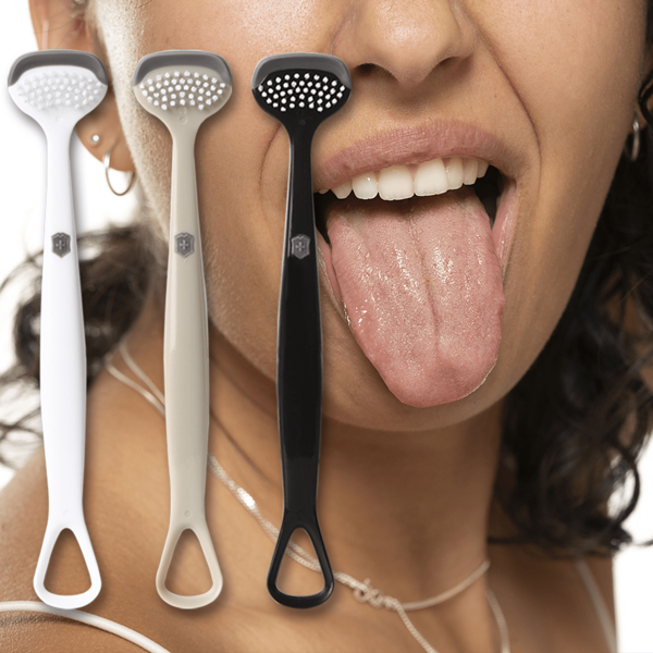 1pc/3pcs Tongue Cleaner, Effectively Removes Odor And Freshens Breath, Triple Cleaning Action - Cleans Tongue, Removes Odor, Freshens Breath