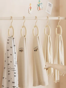 1pc Scarf Holder Home Bedroom Multifunctional Rotatable Hooks Clothing Store Dopamine Round Silk Scarf Tie Display Stand