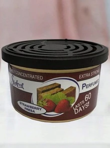 Premium Scented Car Air Fresheners In Wood Jars, Long-Lasting Aromatherapy For Vehicles, Homes And Offices, Available In 15 Scents, Natural Balms And Compressed Tablets, Lasts Up To 60 Days: Pineapple-Coconut/Apple/Lavender/Woods/New Car/Lemon