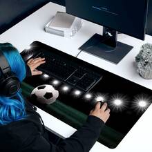 Soccer Football Gaming Mouse Pad Computer Large Mouse Pad Gamer Laptop Mouse Mat Office Mausepad XXL Keyboard Mat Desk Pad