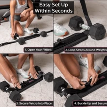 1 Piece Black Hip Belt With Dumbbell Hip Push Portable Weight Training Belt For Men And Women's Fitness Dynamic Auxiliary Belt Comfortable Weight Training Auxiliary Gym Accessories