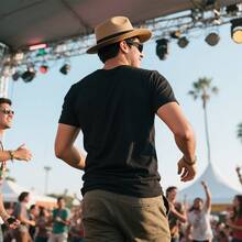 100% algodón, ropa de la calle, casual, hip-hop, rock, Rap, gráfico de la estrella camiseta de manga corta del cuello del tamaño grande del personal para las señoras, vacaciones, vacaciones, primavera, verano, otoño, invierno, festival, regalo American Flag USA Advanced EMT AEMT Medical Technician T-Shirt - Negro - Ver 2