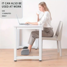 Foot Massager With 3D Massage Head And Heated Foot Calf Rotation Massager For Home, Leg Massager For Circulating Foot Relaxation - Ideal Holiday Gift For Parents