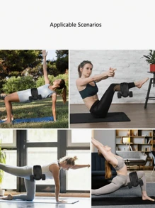 1 Piece Black Hip Belt With Dumbbell Hip Push Portable Weight Training Belt For Men And Women's Fitness Dynamic Auxiliary Belt Comfortable Weight Training Auxiliary Gym Accessories