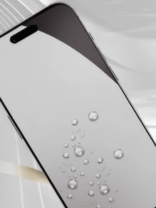 Compatible With IPhone 16 Pro Max/15 Plus/16e/14 Pro/13/12 Privacy Tempered Glass Screen Protector |-Free Application In Seconds | Electroplated Anti-Fingerprint Oil And Anti-Dirt | Full-Screen Coverage With High Definition And Scratch Resistance |360° Privacy Protection