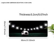 Soccer Football Gaming Mouse Pad Computer Large Mouse Pad Gamer Laptop Mouse Mat Office Mausepad XXL Keyboard Mat Desk Pad