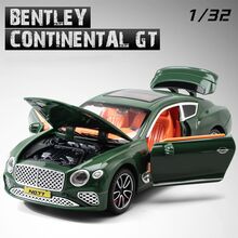 2025 年新款 1:32 压铸宾利欧陆 GT 汽车模型，男孩礼物玩具，生日礼物，节日礼物，收藏礼物，返校礼物