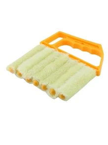 Versatile Window Blind Duster Brush, Allows Cleaning Window Blinds Without Removing Screens Or Causing Water Spills, Also Suitable For Cleaning Other Narrow Spaces, Removable And Washable