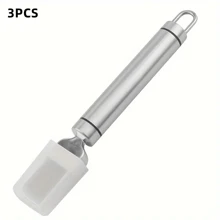 1/3pcs Multifunctional Stainless Steel Vegetable Slicer - Manual Hand-Held Onion Cutter With Multiple Blades For Efficient Slicing - Onion, Garlic, Tomato And Other Essential Kitchen Tools - No Electricity Needed, Vegetable Slicer And Chopper