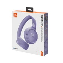 JBL JBL TUNE520BT Bluetooth Wireless Over-Ear Headphones, Noise-Proof, 57 Hour Battery Life, Bluetooth 5.3, Purple