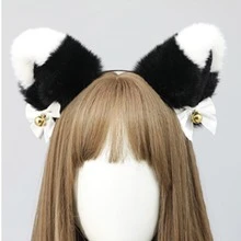 Sanrio Sanrio Authorized Kuromi 3-In-1 Princess Set 2025,Party Dress Up Sexy Set - Velvet Adjustable Headband + Bowknot & Cuffs + Lace Gloves | Party/Cosplay/Halloween/Month's Day Gifts Costume Kit (Gift Dress-Up)