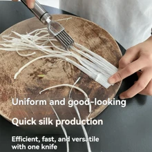 1/3pcs Multifunctional Stainless Steel Vegetable Slicer - Manual Hand-Held Onion Cutter With Multiple Blades For Efficient Slicing - Onion, Garlic, Tomato And Other Essential Kitchen Tools - No Electricity Needed, Vegetable Slicer And Chopper