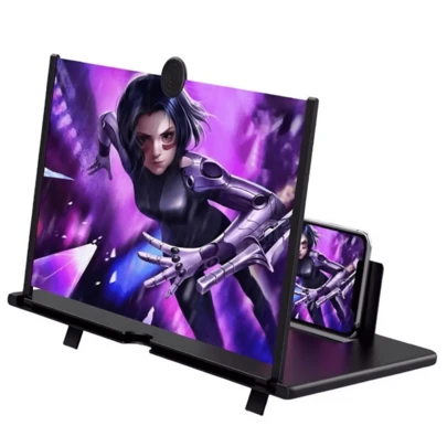 Amplificador Imagem Lupa 3d Tela Celular Smartphone 12 Pol