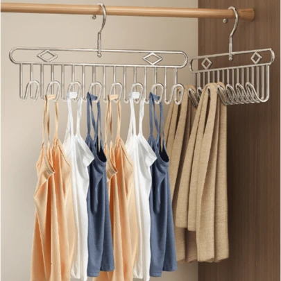 1 pieza Percha multifuncional para sostenes y camisetas, Estante de secado de ropa con diseño de onda sin costuras para el hogar y la residencia estudiantil, Organizador de uso diario que ahorra espacio para lencería, blusas, ropa interior y accesorios, Estructura de onda suave para prendas delicadas, Secado rápido con flujo de aire, Ligero, Portátil, Estructura duradera, Ideal para espacios de vida pequeños, Clasificación de la ropa, Renovación del armario, Preparación del Día de la Madre, Artículos esenciales para dormitorios acogedores, Organización moderna del hogar, Solución de secado eficiente para el cuidado del armario, Circulación de aire eficiente, Maximización conveniente del espacio, Complemento práctico para el armario