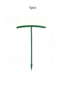 Adjustable Green Plastic Plant Trellis And Cage - Suitable For Indoor And Outdoor Climbing Flowers And Plants, Flexible Semi-Circular Design With Fixed Height Capability, Tomato Cage | Modern Garden Decor | Durable Plastic - Multicolor - View 11