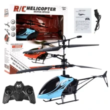 Remote Control Hovering Helicopter, Rechargeable RC Drone, Mini Interaction Airplane Toy, Fun Birthday Or Holiday Gift