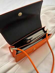 Fashionable Solid Color Vintage Minimalist Elegant Shoulder Bag