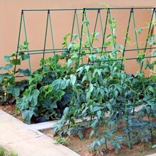1pc 180cm X 180cm/70.87inch X 70.87inch Herringbone Support Rack, Garden Trellis, Cucumber & Tomato Support, Plant Support Frame, Grape Trellis, Reusable
