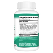 Parasite Detox By Best Earth Naturals | Advanced Parasite Cleanse | De-Bugging & Gut Support Supplement For Digestive Health, Bloating, Energy, And Internal Detox | Full Body Cleanse | Made In USA And Shipped From USA | 30 Capsules - 其他 - 查看 4