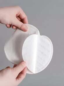 100/10 piezas de almohadillas absorbentes de sudor axilar para mujeres en verano, almohadillas axilares portátiles extra finas, parches anti-sudor para deportes de verano, eliminan el olor corporal