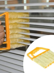 Versatile Window Blind Duster Brush, Allows Cleaning Window Blinds Without Removing Screens Or Causing Water Spills, Also Suitable For Cleaning Other Narrow Spaces, Removable And Washable