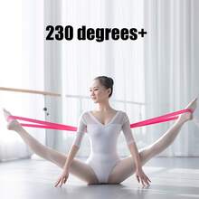 Ballet Dance Flexible Stretch Band, Soft Opening Practice Rope, Tension Cross Legged Straight Horse Stretch Band Elastic Band, Suitable For Ballet, Gymnastics, Yoga And Other Flexibility Training, Suitable For Indoor And Outdoor Training. - Multicolor - View 3