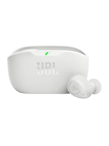 JBL JBL Wave Buds 1 - True Wireless Earbuds, Smart Ambient, VoiceAware, Up To 32 Total Hours Of Battery Life With Speed Charging, Water And Dust Resistant, JBL Deep Bass Sound-(White)