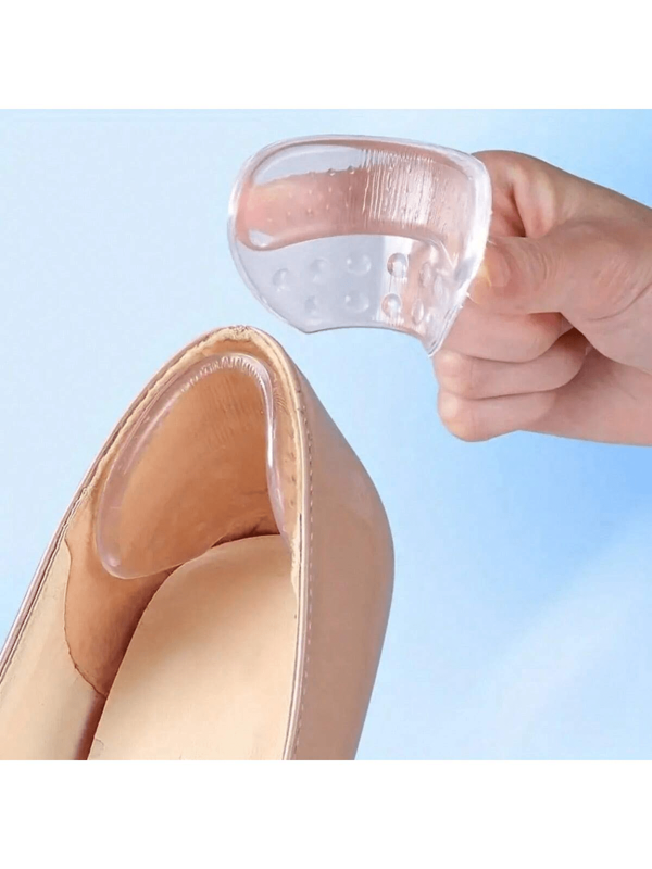 2pcs/4pcs/6pcs/8pcs Silicone High Heel Shoe Pads. Prevent Heel Slipping And Foot Grinding. Shoe Resizer Inserts For Sport Shoes And Leather Shoe, Half-Size Pads.Body Care For Travel, Sport, Outdoor, Belt, Stickers, Boy Valentine Heart Women's Valentine Summer Cooling,Beach,Travel
