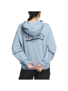 Adidas NEW C HOODIE - Blue - View 2