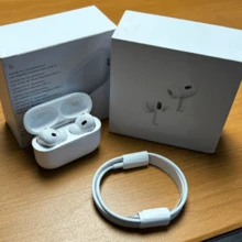 Apple AirP. Pro 2 Generación con Estuche de Carga MagSafe USB-C - Blanco - Ver 3