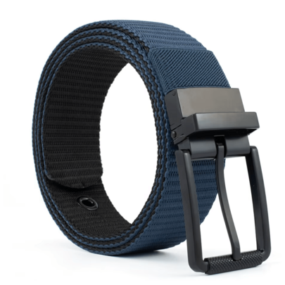 Cinto Masculina Estilo Tática Dupla Face Duas Cores Ultra Resistente