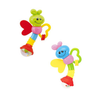 Chocalho Mordedor De Borboleta Faz Barulho