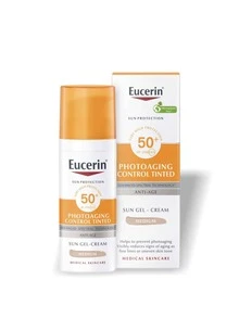 Eucerin Sun Photoaging ControlTinted Gel-Crème Spf50+ Medium 50ml - Apricot - View 2