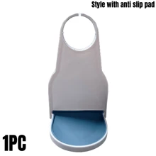 Portavasos para detergente de lavandería, atrapagoteras de detergente (bandeja antigoteo mejorada), sin talla grande desorden ni fugas, agarre estilo AJUSTE UNIVERSAL: nuestro atrapagoteras de lavandería se adapta a todo tipo de envases de detergente y suavizante con un botón de dispensación redondo RESISTENTE