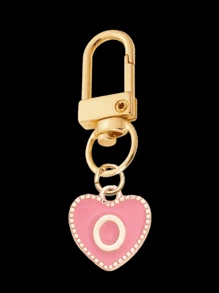 26er Buchstaben Buchstaben Schlüsselanhänger, rundkuppelförmig, zweiseitig, aus Legierung | Initiale A-Z, goldfarbenes Taschen- & Accessoire-Anhänger | Vielseitiger Karabinerverschluss Schlüsselring für Dekoration | Einzigartiges Schreibwaren, Rucksack & Kopfhörer-Taschenverschluss | Ideales Geschenk zum Geburtstag & Lernhilfe zu Halloween