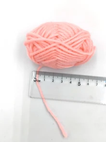 12 rollos de juego de hilos de poliéster de 4 cabos en colores surtidos con ganchos de crochet, para manualidades hechas a mano como muñecas, flores, artesanías y decoraciones - Multicolor - Ver 3