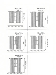 1pc Pole Pocket Herringbone Curtain, Blackout Chenille Fabric, Lightweight & Luxurious, Minimalist Style For Bedroom Or Living Room, Home Decor