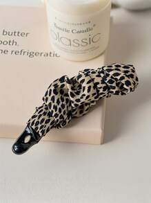 1 Stück elegante Leoparden Muster Haarspange, große Haarspangen Haaraccessoires, Haarspange am Hinterkopf, hoher Pferdeschwanz, Befestigungsaccessoire, geeignet für alle Frisuren, ideales Geschenk für Frauen und Mädchen