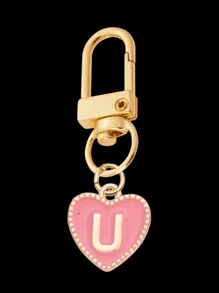 26er Buchstaben Buchstaben Schlüsselanhänger, rundkuppelförmig, zweiseitig, aus Legierung | Initiale A-Z, goldfarbenes Taschen- & Accessoire-Anhänger | Vielseitiger Karabinerverschluss Schlüsselring für Dekoration | Einzigartiges Schreibwaren, Rucksack & Kopfhörer-Taschenverschluss | Ideales Geschenk zum Geburtstag & Lernhilfe zu Halloween