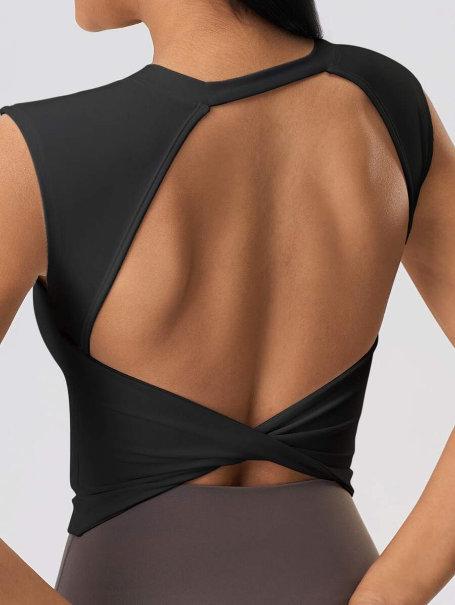 Women Sexy Black Tops Costumes,Summer Tank Top Summer , Sports Tank Top T-Shirt