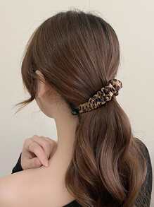 1 Stück elegante Leoparden Muster Haarspange, große Haarspangen Haaraccessoires, Haarspange am Hinterkopf, hoher Pferdeschwanz, Befestigungsaccessoire, geeignet für alle Frisuren, ideales Geschenk für Frauen und Mädchen