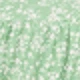 Green Background With Small Florals