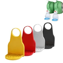 Portavasos para detergente de lavandería, atrapagoteras de detergente (bandeja antigoteo mejorada), sin talla grande desorden ni fugas, agarre estilo AJUSTE UNIVERSAL: nuestro atrapagoteras de lavandería se adapta a todo tipo de envases de detergente y suavizante con un botón de dispensación redondo RESISTENTE