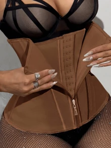 1件装女士束腰带，女士收腹塑形衣，高压缩腹部塑形内衣 - 彩色 - 查看 17