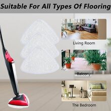 O-Cedar Microfiber Steam Mop Refill Mop Cloths Mop Pads Triangular Rag,Replacement Covers. - Mop Cloth - View 2