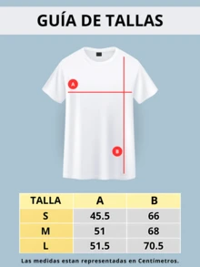 Camiseta Inuyasha – diseño clásico con espada y kanji rojo - Blanco - Ver 3