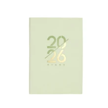 1pc 2026 Planner, 365 Days Daily Organizer, English/Spanish/Portuguese Time Management Notebook, 312 Pages High-Quality Faux Leather Cover, Multi-Color Design, Monthly & Weekly Layout, Compact Portable Size, Suitable For Time Management & Goal Tracking - Multicolor - View 24