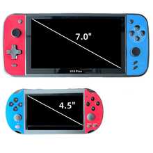 圣诞装饰复古掌上游戏机内置 5000 个游戏游戏便携式游戏机音频视频游戏机 AV 输出生日礼物